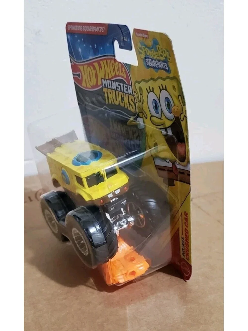 Hot Wheels Monster Trucks SpongeBob SquarePants Die-Cast 1:64 FYJ44 New